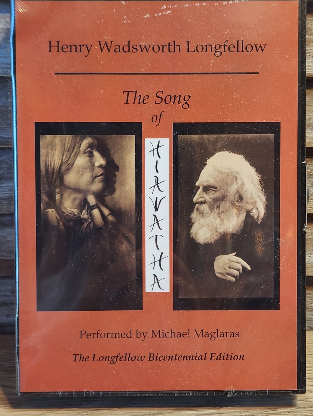 New Henry Wadsworth Longfellow The Song of Hiawatha CD Bicentennial Maglaras